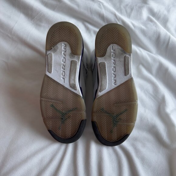 Nike Jordan 5 Retro Grape (2013) GS Size 4.5Y - Picture 5 of 8